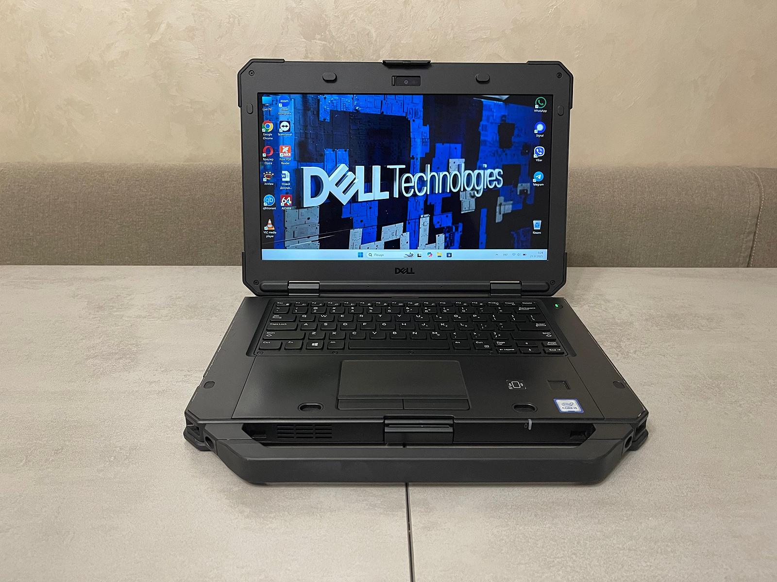 Захищений ноутбук Dell 5420 Rugged, 14" FHD IPS, i5-8350U, 16GB, 256GB, 4G LTE, фото №1
