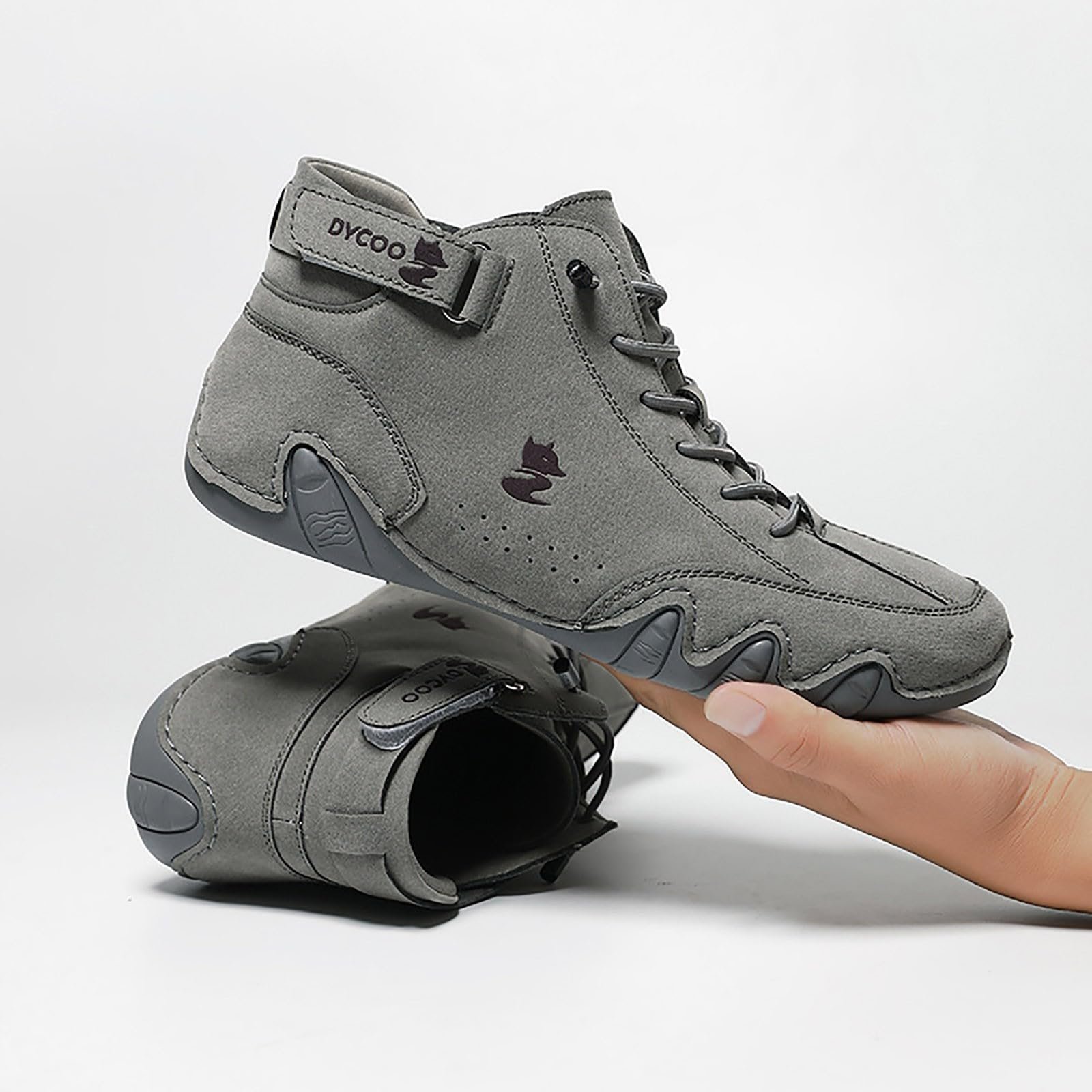 Ботинки Lvnsdknerse для ходьбы босиком, кожаные, высокие альпака, ковбойские, итальянские, водонепроницаемые, для лодки, с пальцами, унисекс, размер, фото №5 Ботинки Lvnsdknerse для ходьбы босиком, кожаные, высокие альпака, ковбойские, итальянские, водонепроницаемые, для лодки, с пальцами, унисекс, размер, фото №5