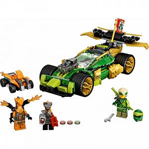 Конструктор LEGO NINJAGO Гоночный автомобиль Ллойда EVO 279 деталей 71763 synthetic.ua - Фото 1