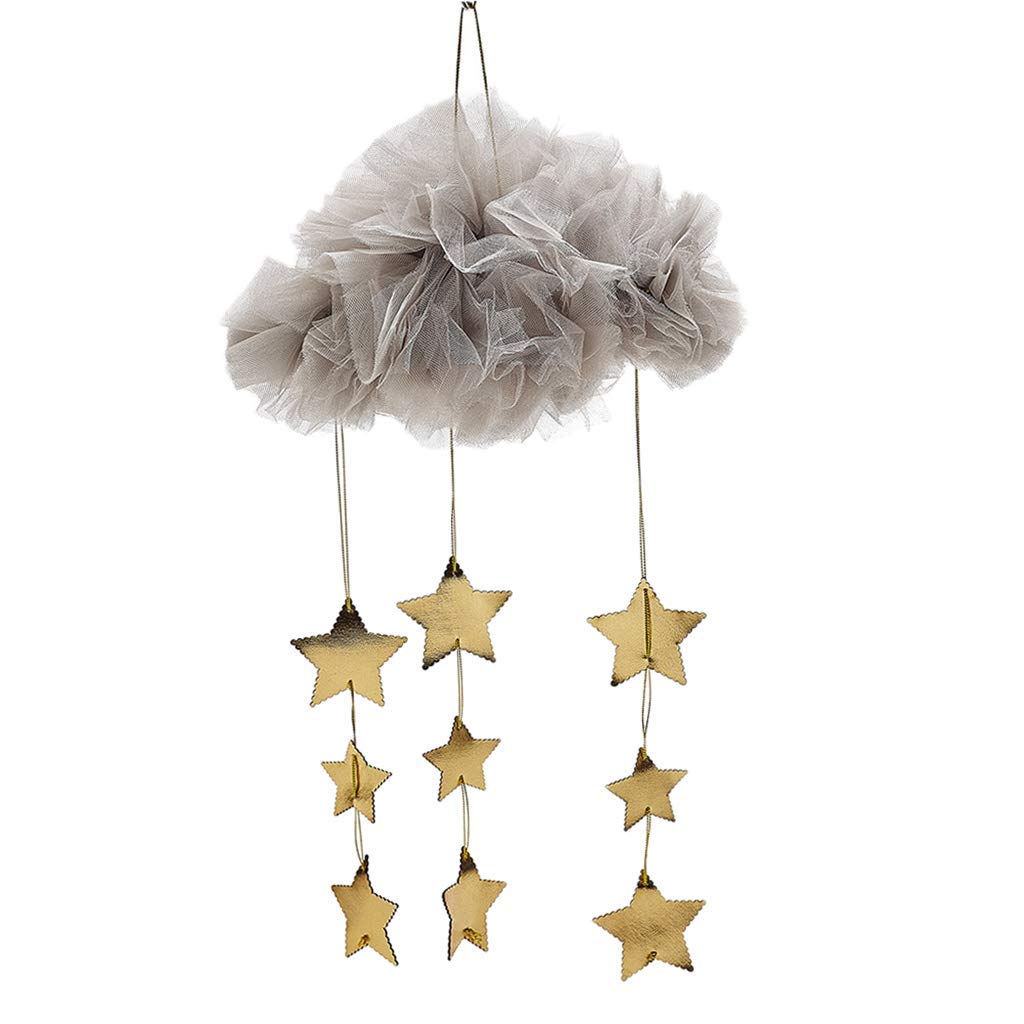 Підвісна прикраса Tubayia Cloud Star Baby Bed Mobile Nursery Photo Props, фото №1