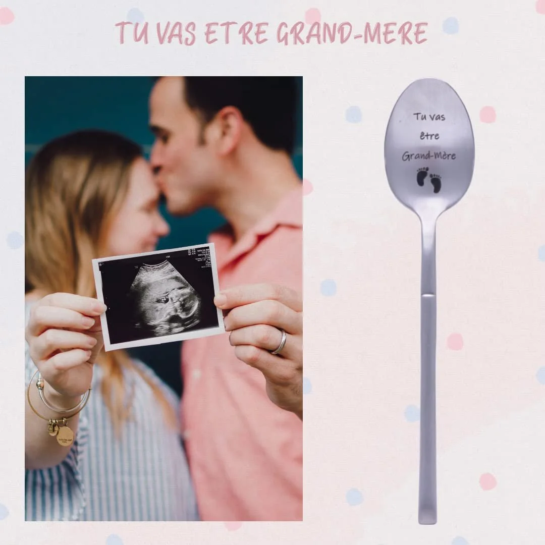 Ложка Zinello Design Для майбутньої бабусі, з нержавіючої сталі, фото №5