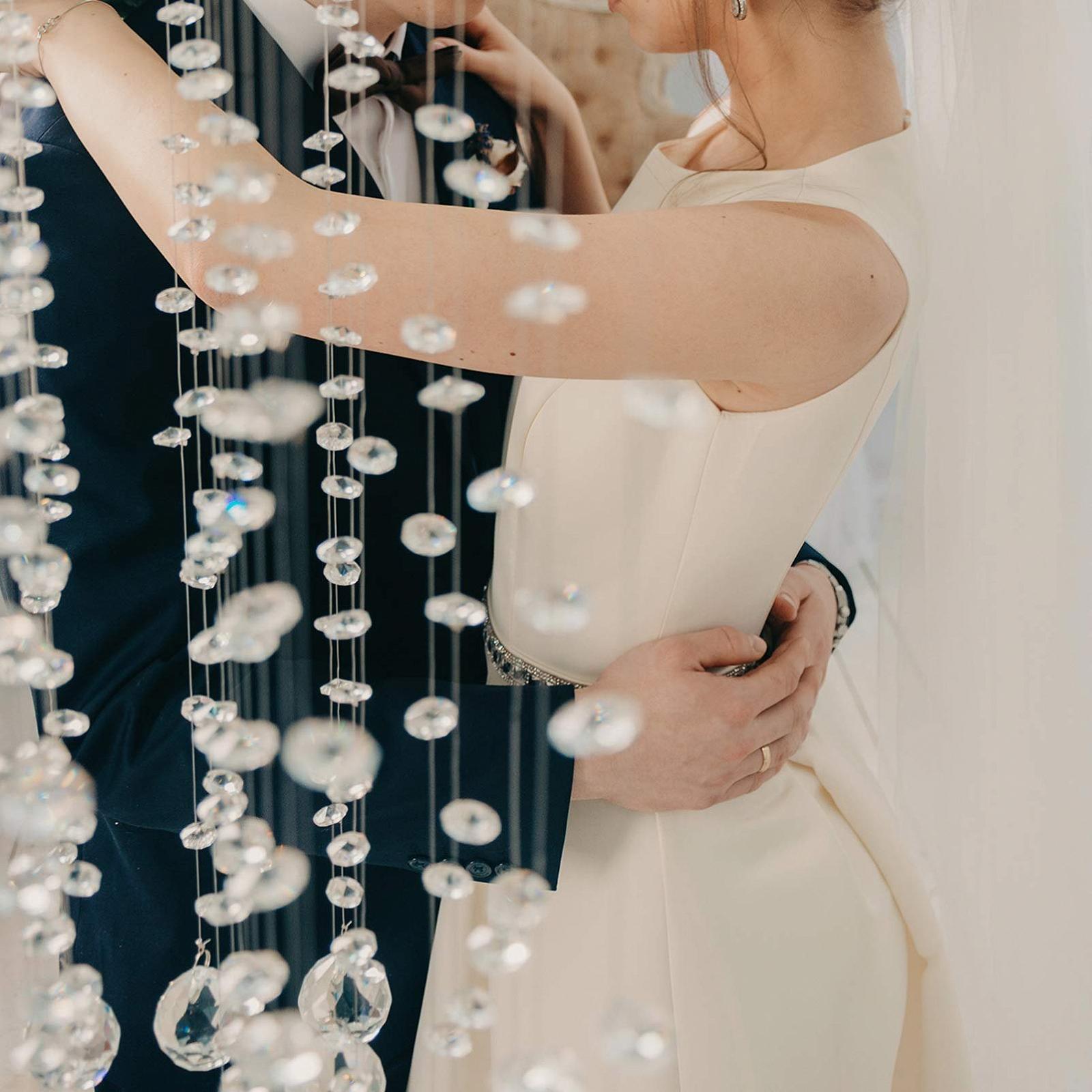 Стразы Акриловые NUOBESTY 12 мм Прозрачный, 500 шт, фото №9