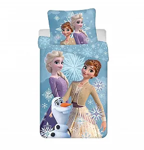 Постільна білизна Disney Frozen Anna Elsa Snow Ковдра 135/140 x 200 см - Фото 1