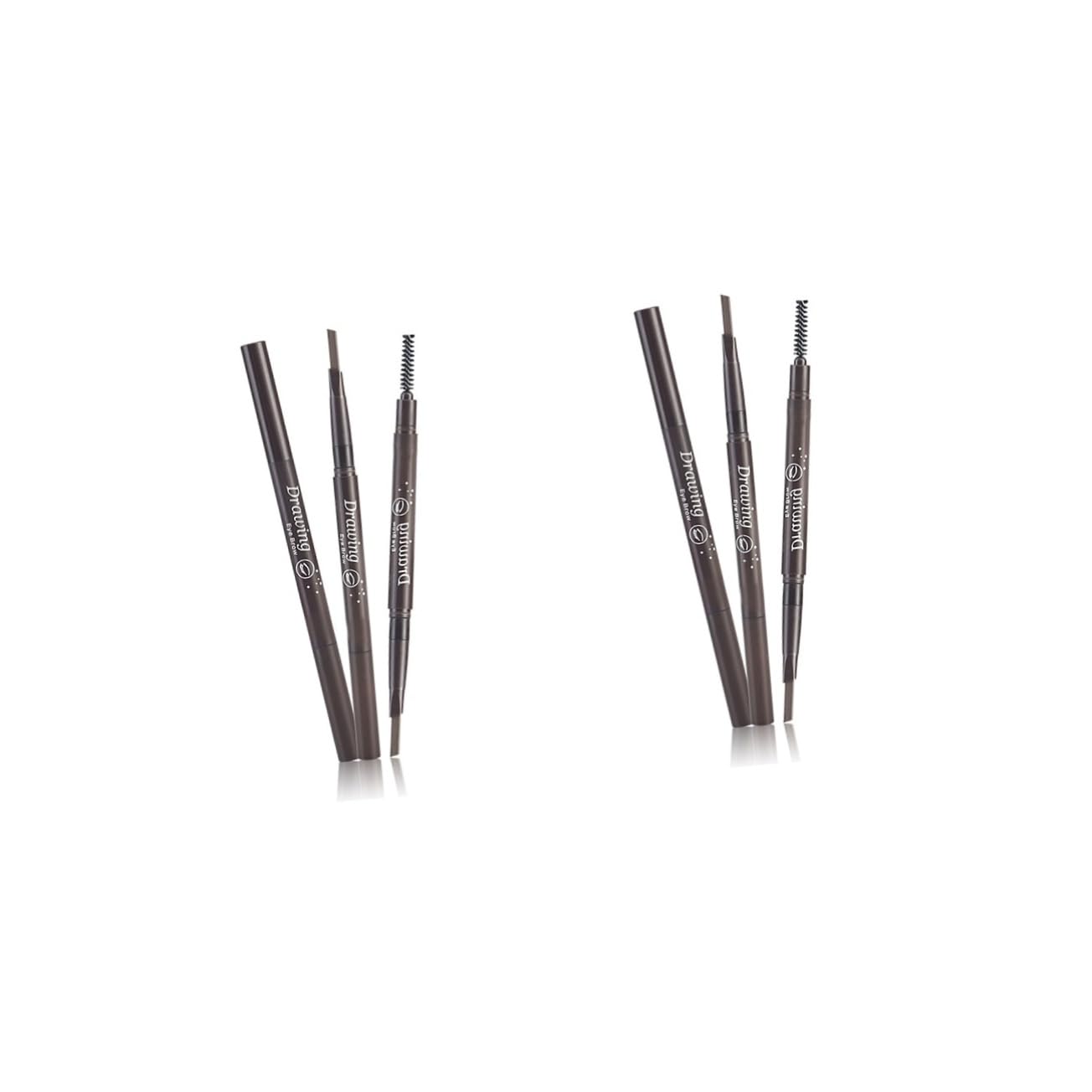 Олівець для брів FOMIYES Водостійкий 2 штуки, фото №7