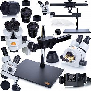 Стереомикроскоп Rosfix Pavo Pro MSPP-T-UDMS1 тринокулярный с симультанной системой 7-45x - Фото 1