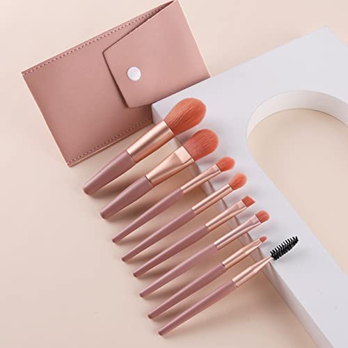 Набір пензликів Ruil Make Up Brush Make Up Sponge 8 частин м'які волоски  стиль 1, фото №2