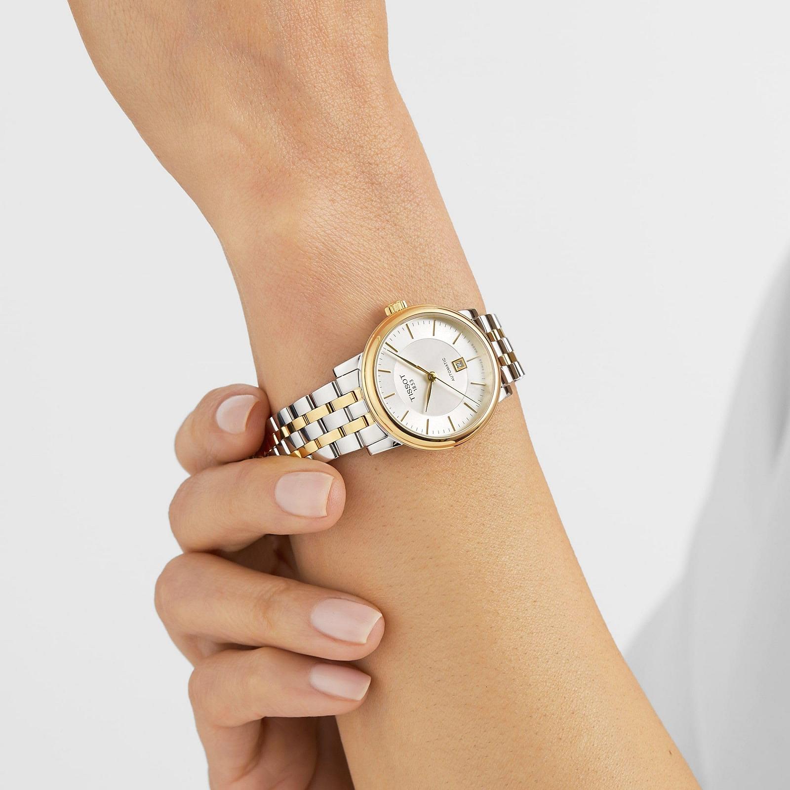 Автоматические Часы Tissot T1222072203100, разноцветный, Браслет, фото №7