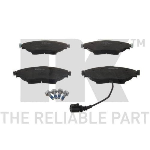 Комплект тормозных колодок, дисковый тормоз NK 2247111 для AUDI SEAT SKODA VW CUPRA, фото №2