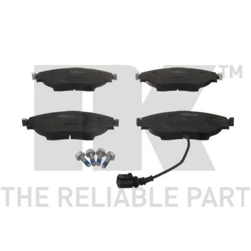 Комплект гальмівних колодок, дискове гальмо NK 2247111 для AUDI SEAT SKODA VW CUPRA, фото №2