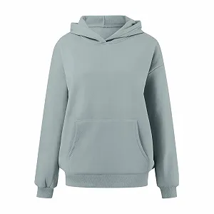 Женский пуловер оверсайз с капюшоном Куртка на молнии Легкая куртка с капюшоном Осенний свитшот оверсайз Harajuku с длинным рукавом Повседневная куртка большого размера synthetic.ua - Фото 1