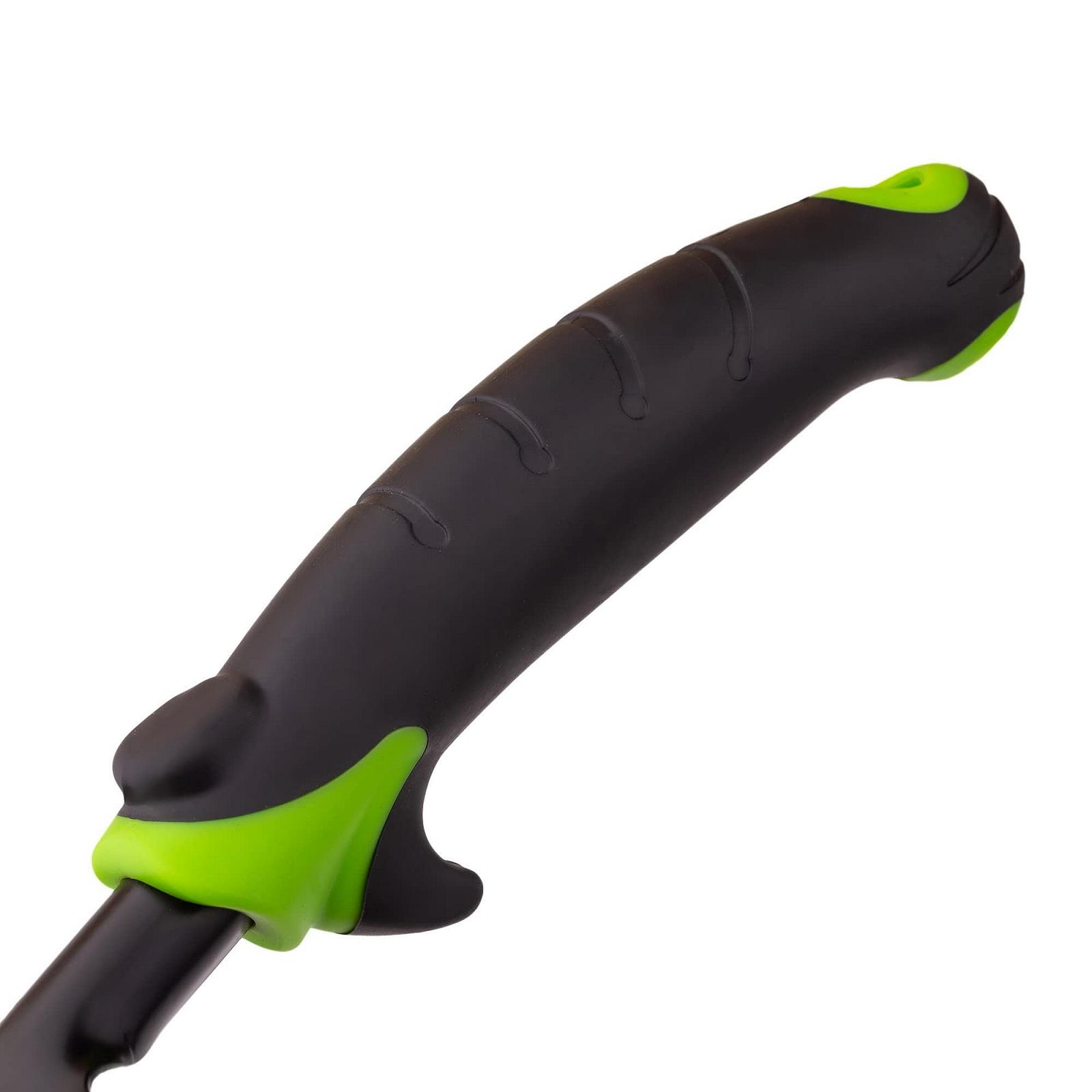 Лопатка стальная Mivos для посадки и пересадки, 8 см, черный и зеленый, фото №8