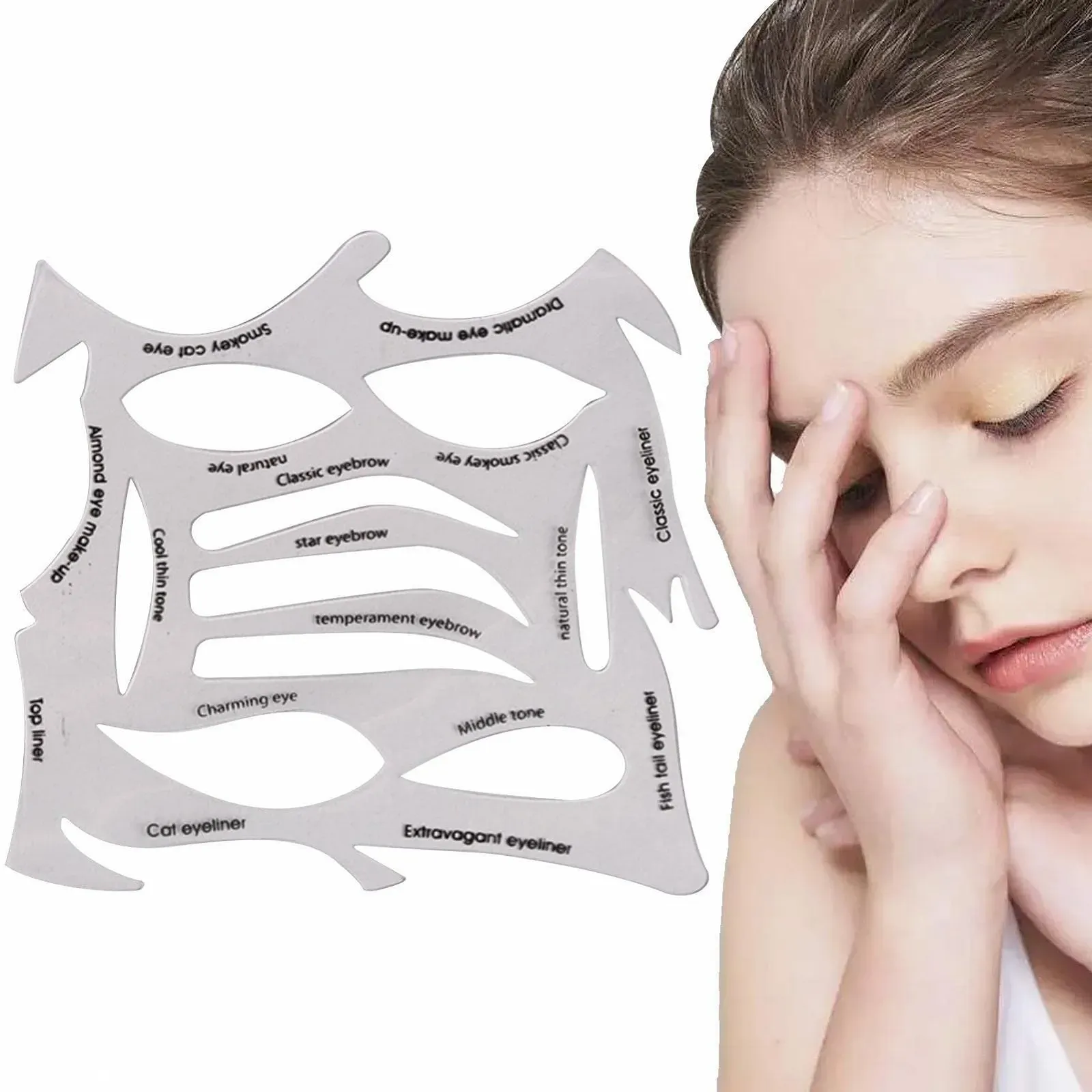 Трафареты для подводки для глаз Stronrive, фото №1