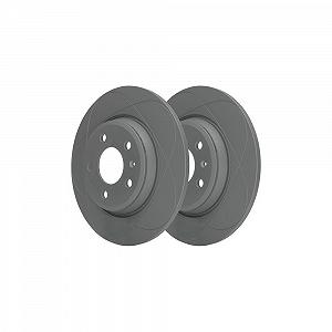 Гальмівний диск ATE PowerDisc 24.0312-0178.1 для VAG задня вісь synthetic.ua - Фото 1