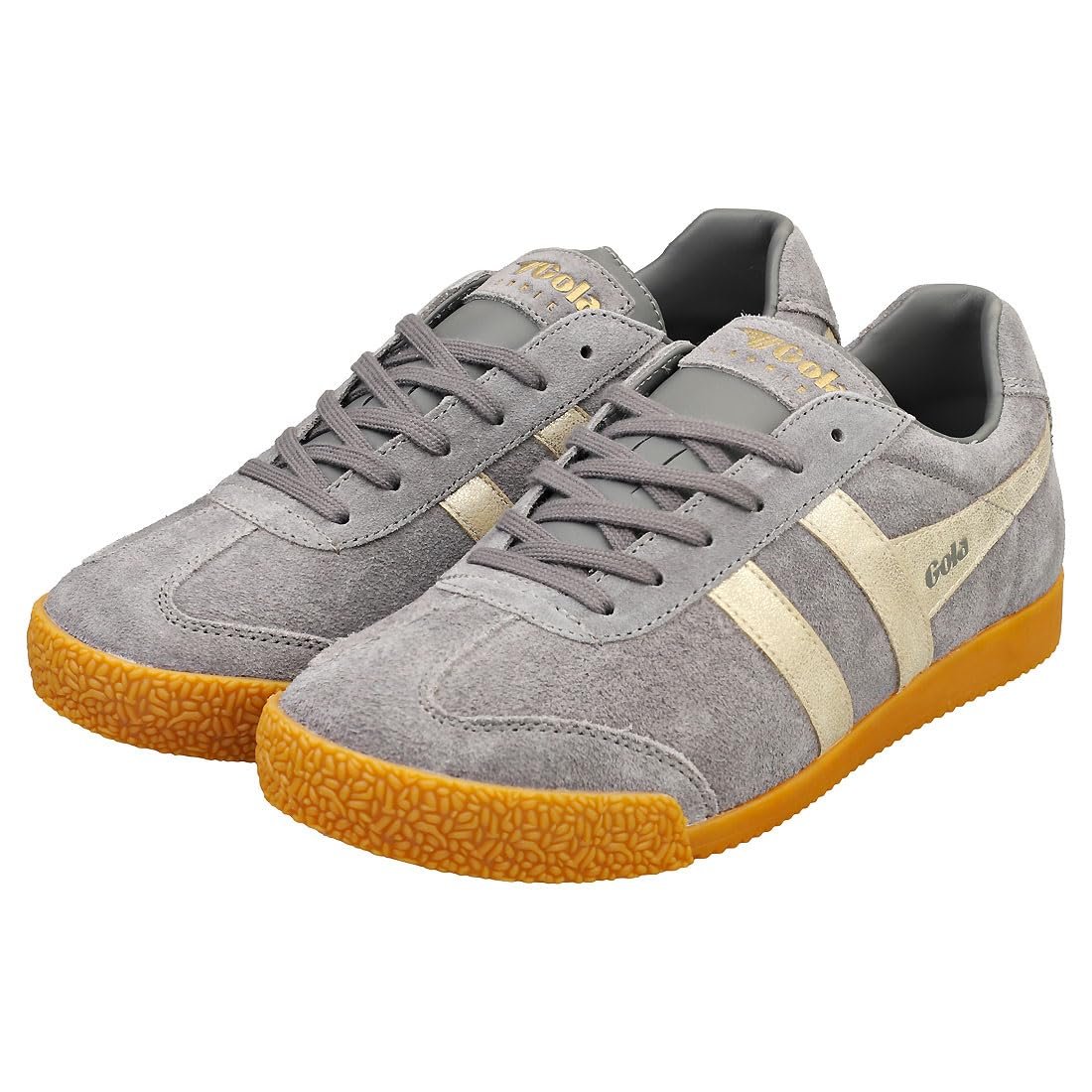 Кроссовки Gola Harrier Mirror Унисекс Ash/Gold/Gum, 41 EU, фото №9