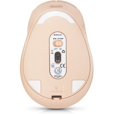 Мышка REAL-EL RM-370W Wireless (EL123200056), фото №7 Мышка REAL-EL RM-370W Wireless (EL123200056), фото №7