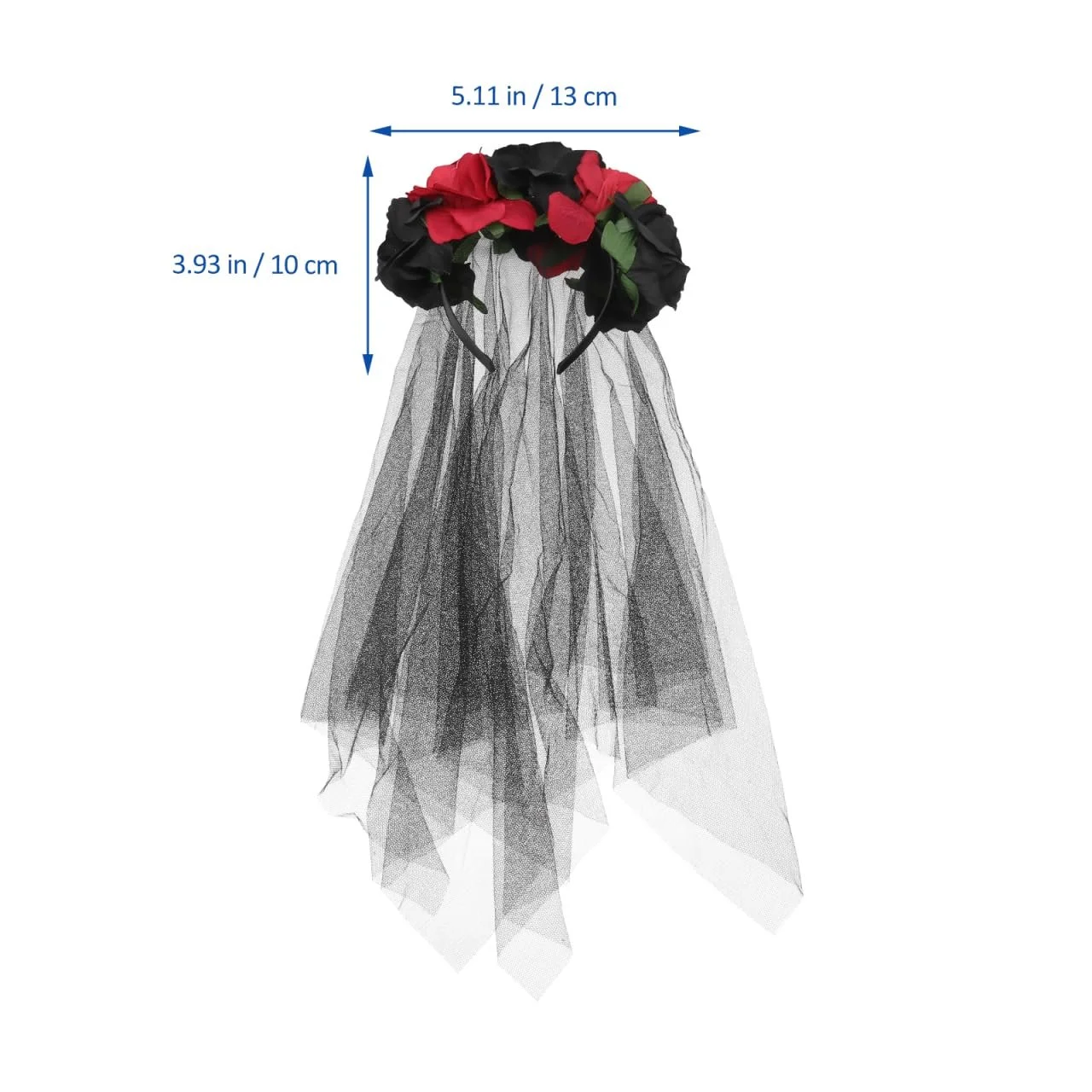 Обруч на голову Цветок Роза, фото №2