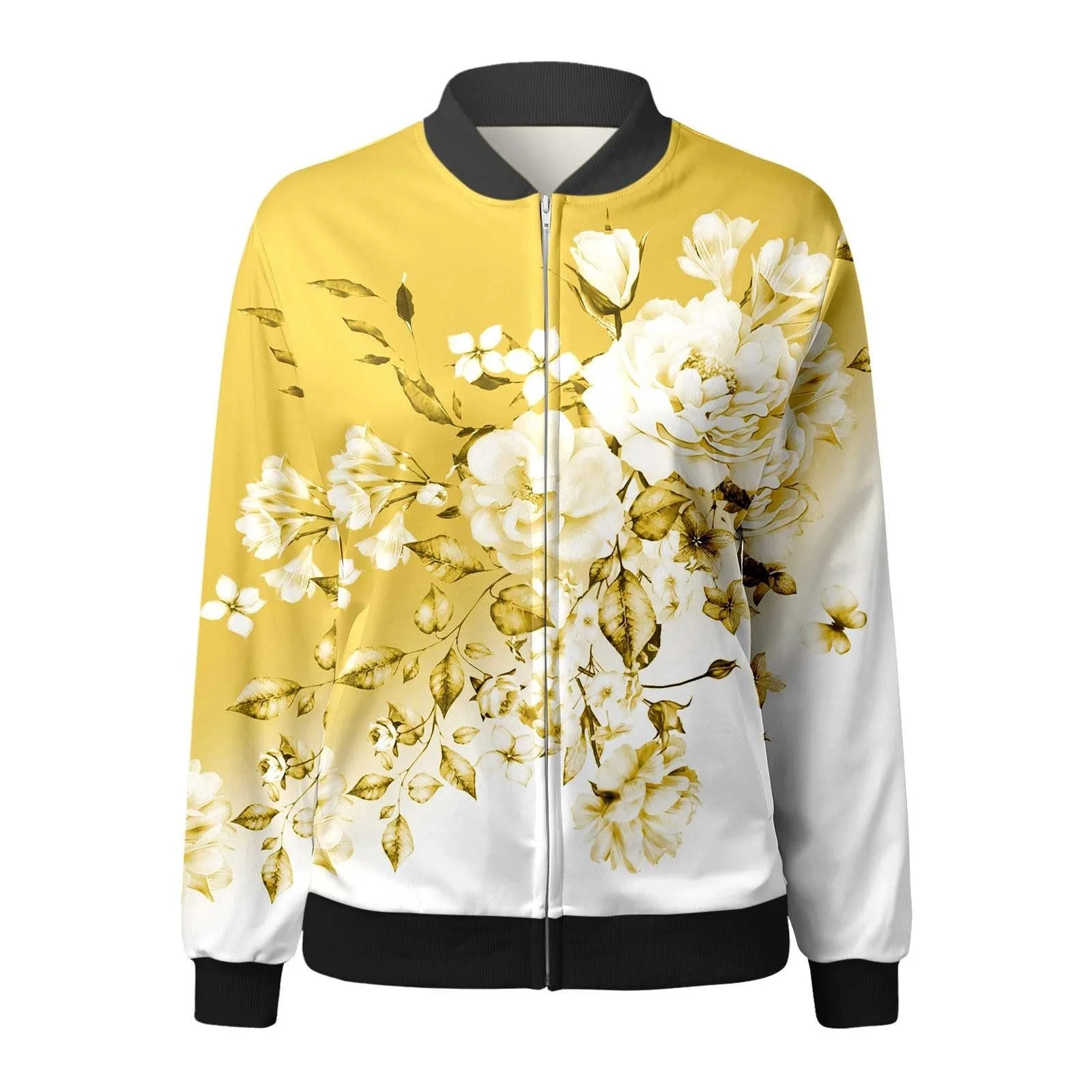 Жіноча куртка-бомбер, коротка, фото №4 Жіноча куртка-бомбер, коротка, фото №4