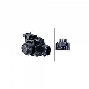 Датчик парковки HELLA 6PX 358 270-291 для MAZDA, задний с обеих сторон, внешний - Фото 1