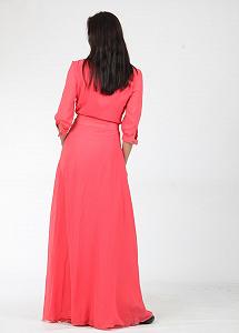 Платье Enna Levoni S Коралловый (ND-3861-2-Coral) - Фото 1