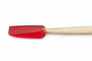 Лопатка-ложка Le Creuset Craft 93010602060000 средняя силиконовая вишневый красный synthetic.ua - Фото 1