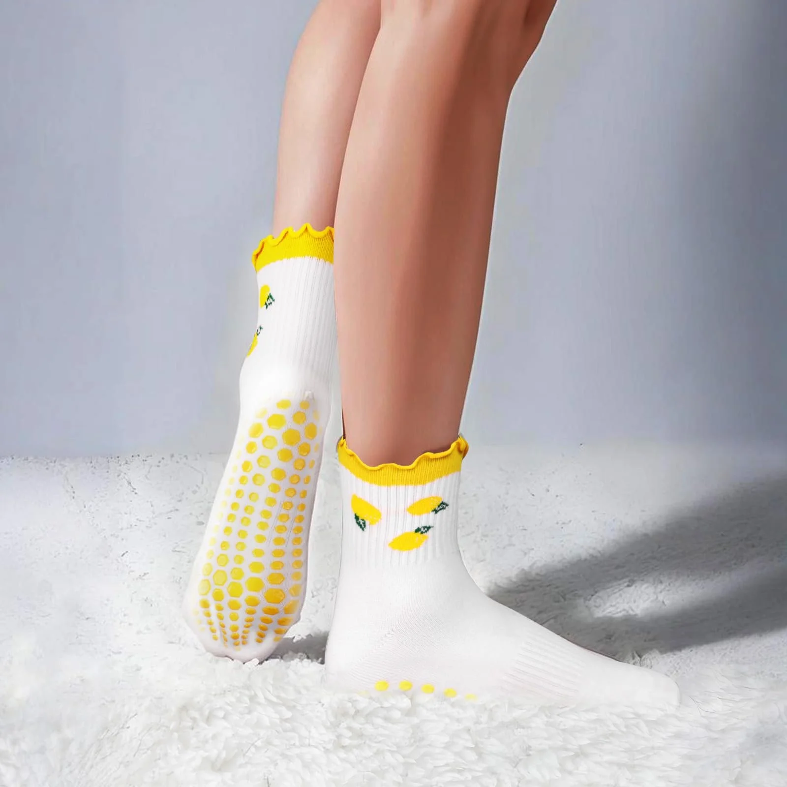 Носки для пилатеса Kaempe, 3 пары, фото №3