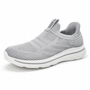 Кросівки ODCKOI Без рук Легкі дихаючі сліпони Зручні повсякденні сітчасті Кросівки без шнурків Спортивне взуття synthetic.ua - Фото 1