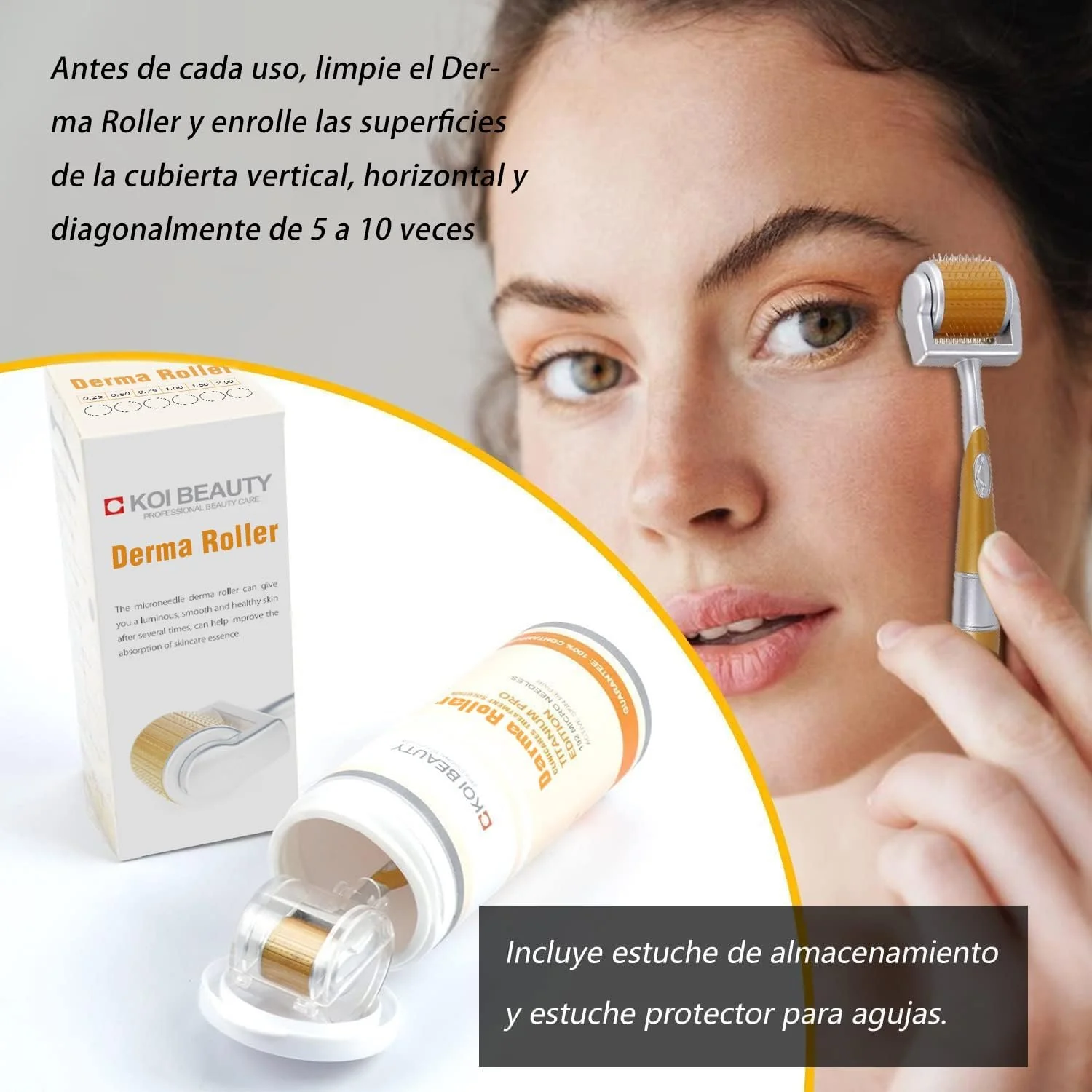 Дермаролер Koi Beauty 0,5 мм, 192 голки, фото №6