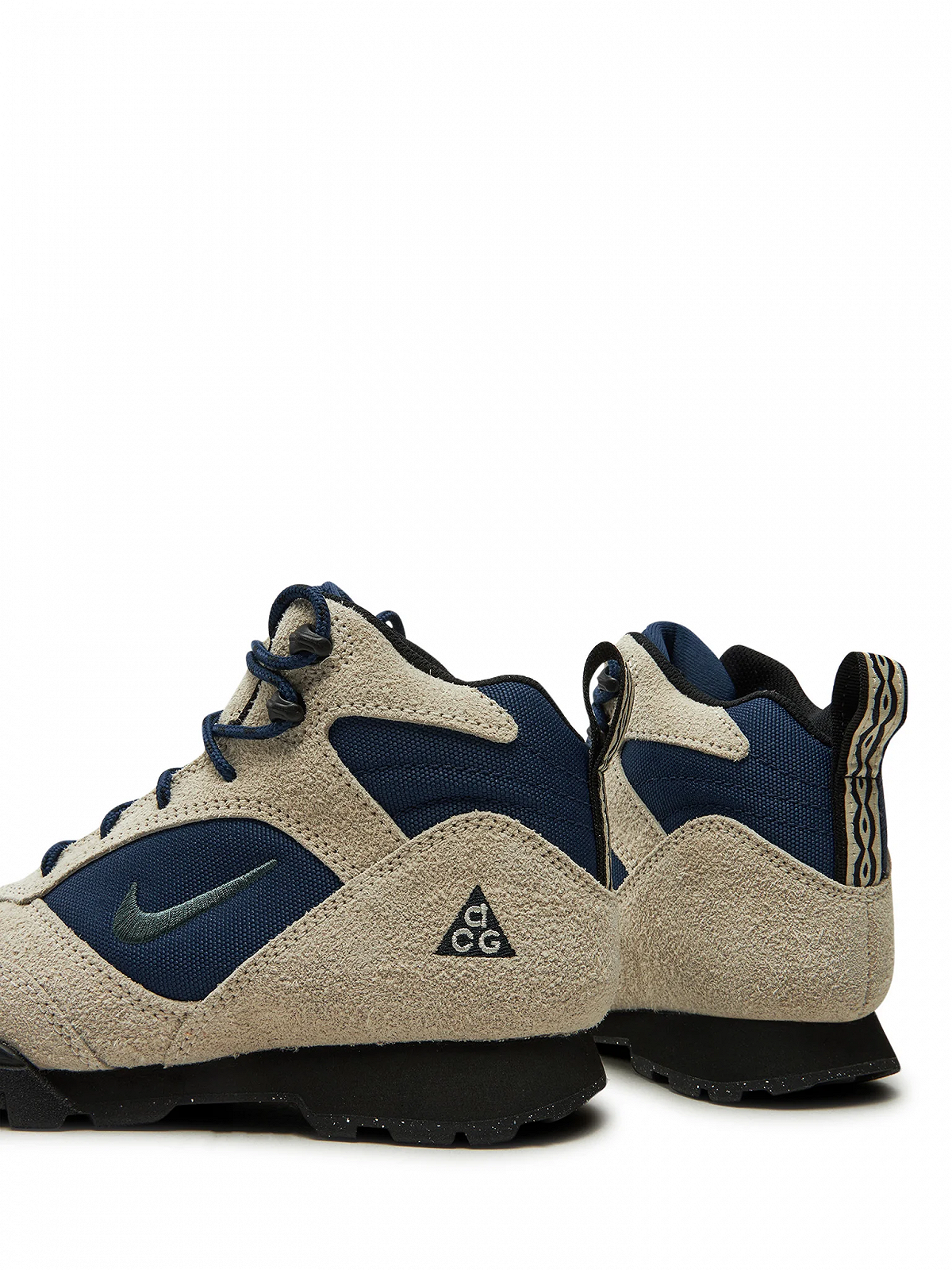 Кроссовки Nike ACG Torre Mid Waterproof бежевый/синий, размер 45, фото №5