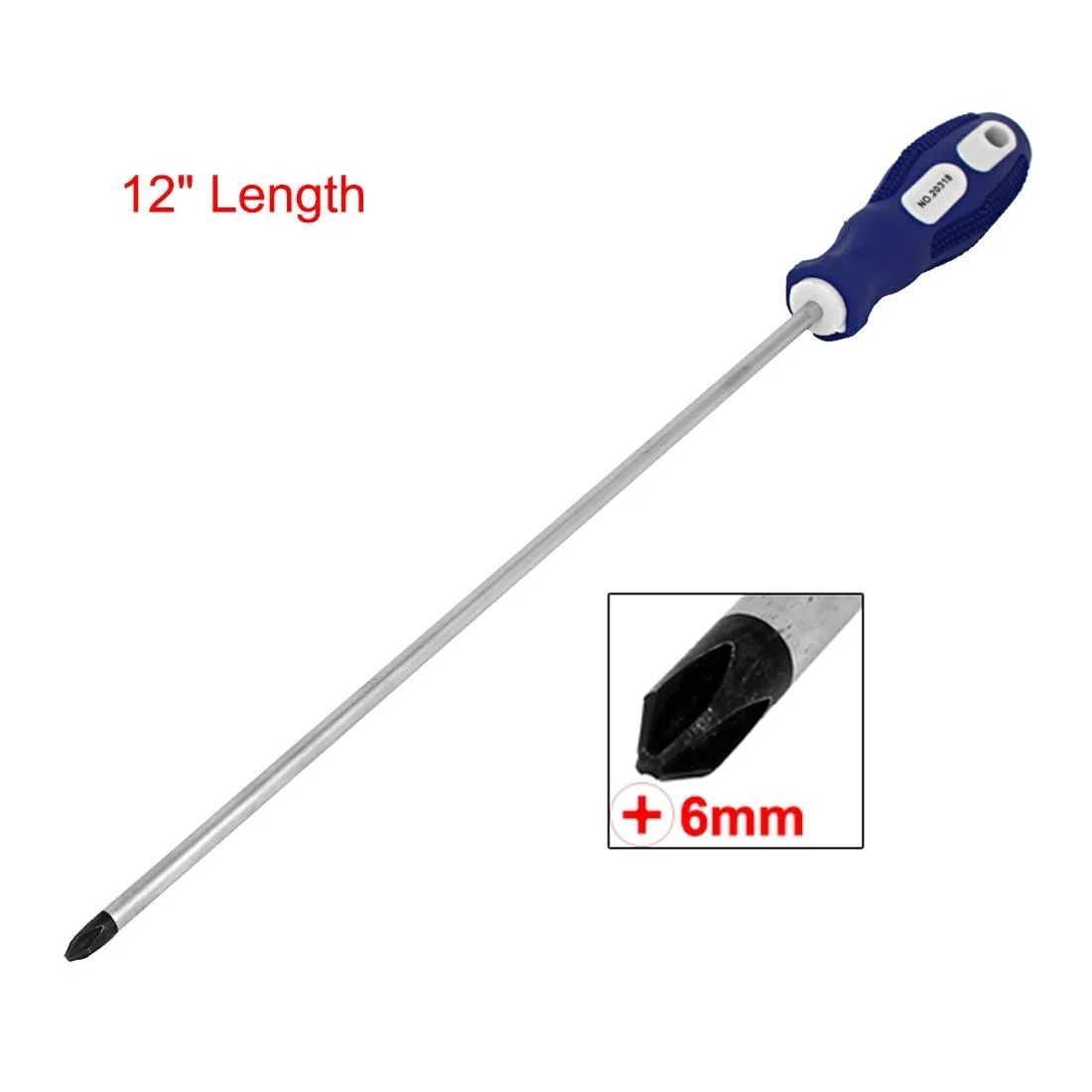 Викрутка Phillips 12" 6 мм Магнітна, фото №3