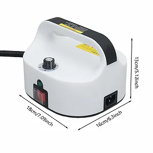 Пароочисник ручний 3800 W 6 рівнів Чорний synthetic.ua - Фото 1