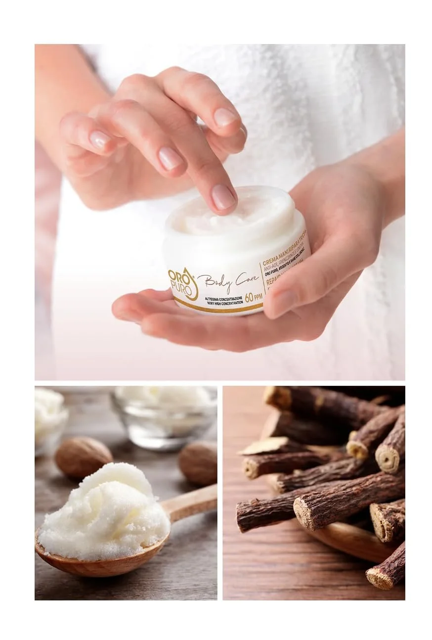 Крем для рук Питательный с коллоидным золотом, серебром и медью 60 ppm, фото №2