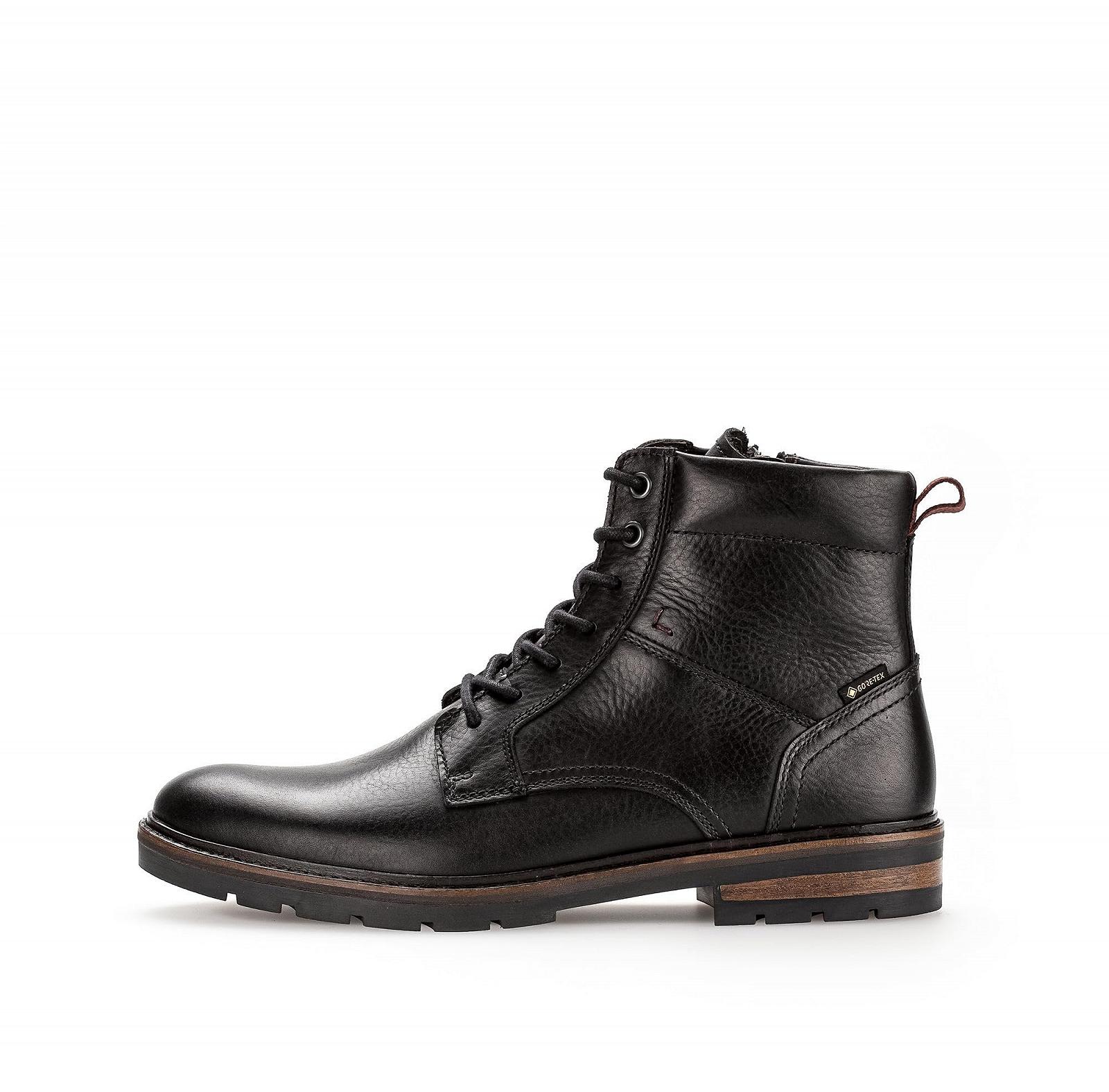 Ботинки на шнуровке мужские Pius Gabor Gore Tex, латексная сменная стелька, молния, с теплой подкладкой, фото №2