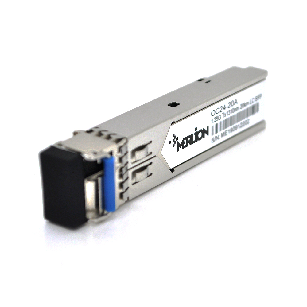 SFP модуль Merlion 1.25G 1310nm 20Km WDM LC, фото №1