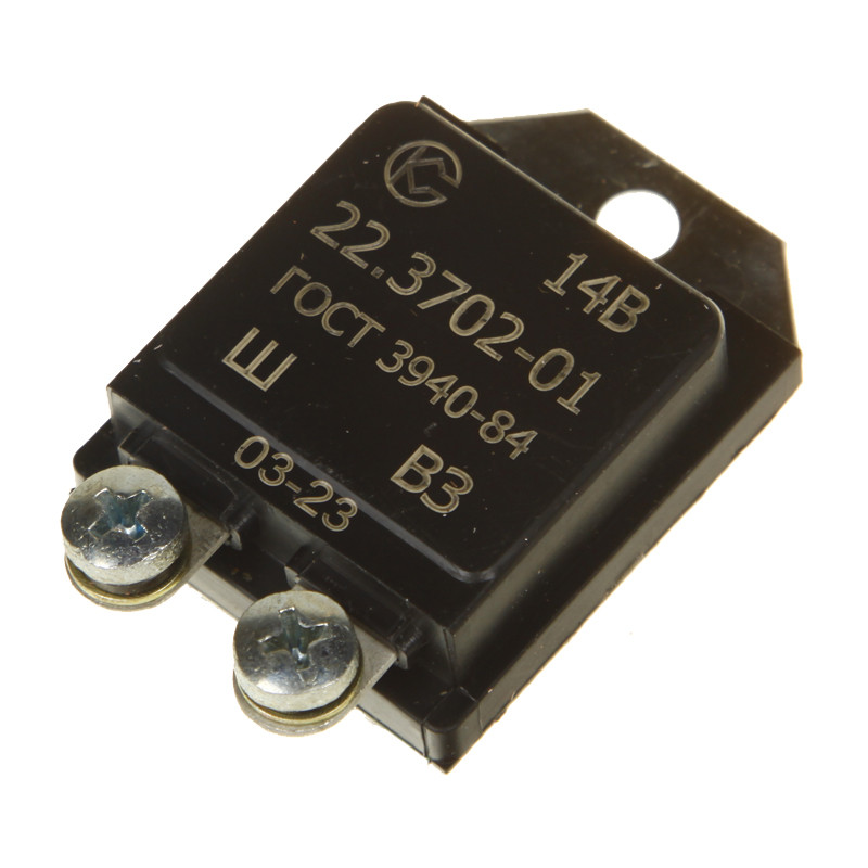 Регулятор напряжения ГАЗ-52, 53 САЗ-53Б с генераторами Г250-Г2, Г250-В3, Г250-Д2 22.3702-01, фото №1 Регулятор напряжения ГАЗ-52, 53 САЗ-53Б с генераторами Г250-Г2, Г250-В3, Г250-Д2 22.3702-01, фото №1