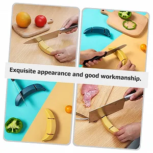 Точилка для ножів Набір 2 шт. переносний карбід кремнію для ножиць та хлібних ножів synthetic.ua - Фото 1