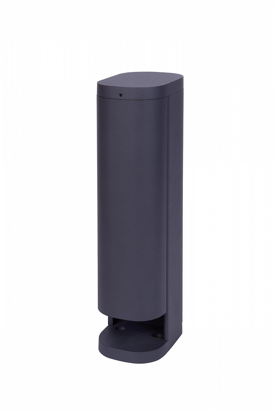Розетка садова Bold Volo вуличне виконання 2 x Schuko IP44 3680 Вт 38.5 x 13.5 x 9.5 см Антрацит (19448), фото №1
