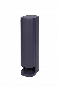 Розетка садова Bold Volo вуличне виконання 2 x Schuko IP44 3680 Вт 38.5 x 13.5 x 9.5 см Антрацит (19448) - Фото 1