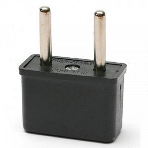 Перехідник PowerPlant мережевий 220В EUUS чорний DV00DV0022 synthetic.ua - Фото 1