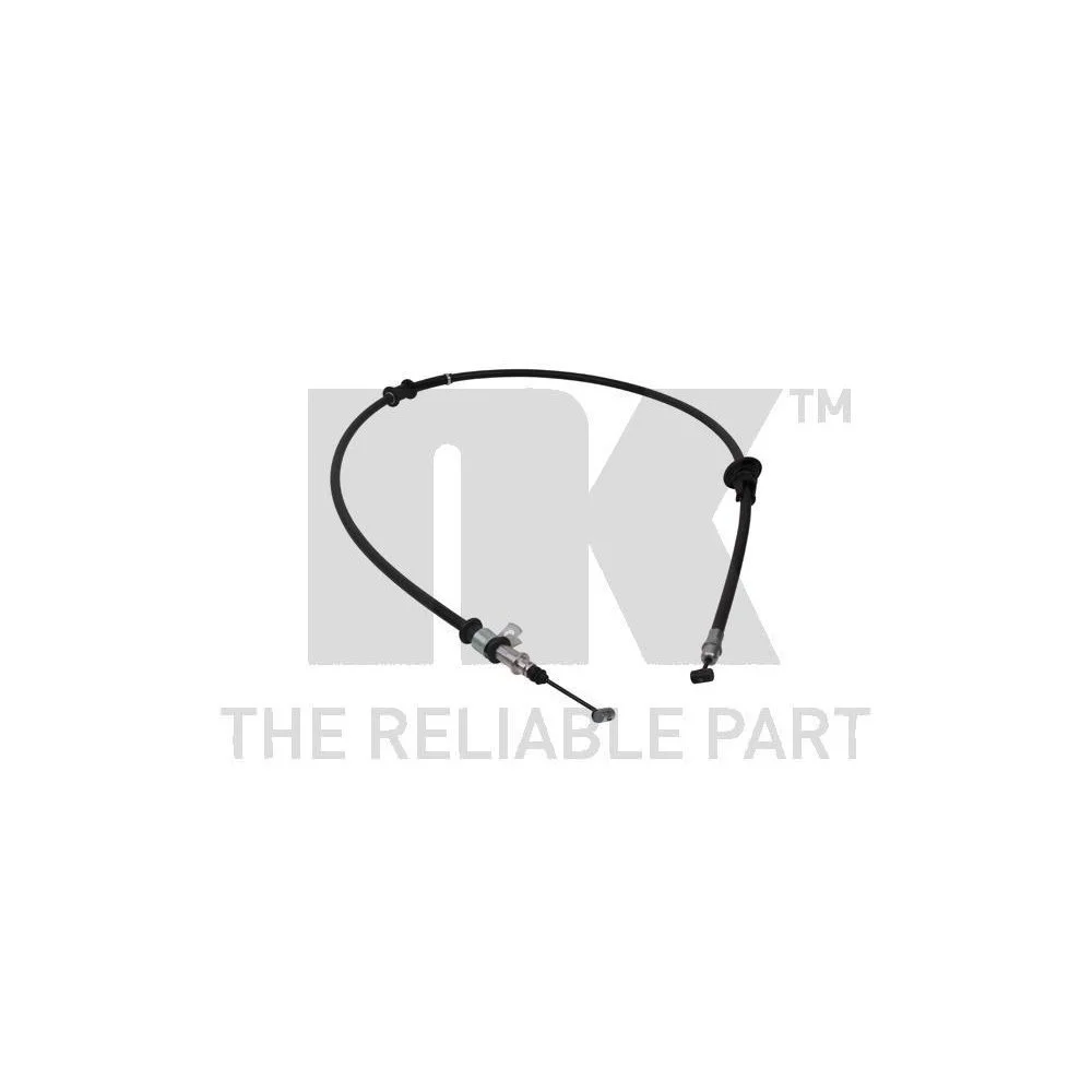 Трос стоянкового гальма NK 903030 для MITSUBISHI, правий, фото №1 Трос стоянкового гальма NK 903030 для MITSUBISHI, правий, фото №1
