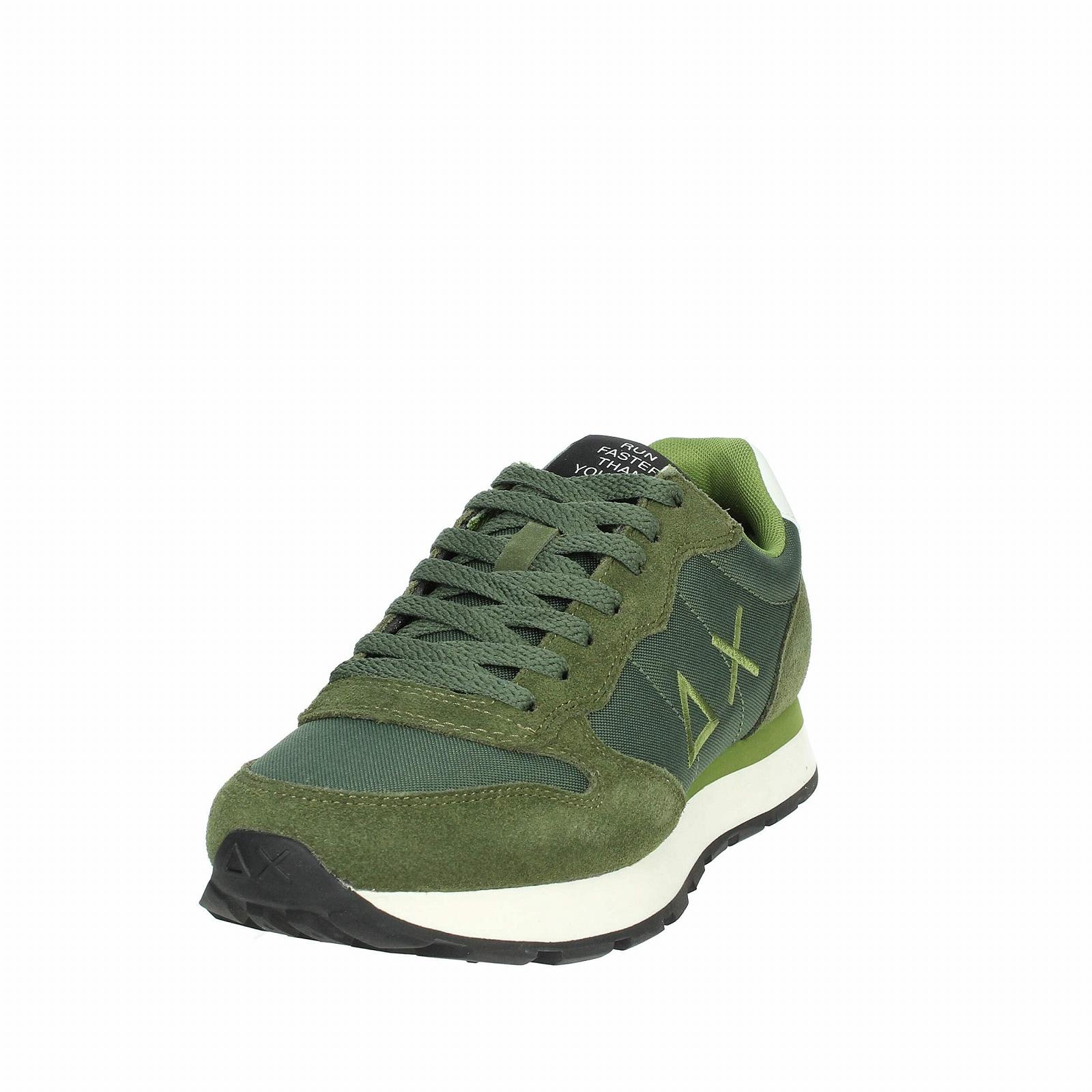 Кросівки SUN68 Tom Running Однотонний Нейлон Замша/Нейлон Grigio Medio U24SU02 Z43101, фото №6