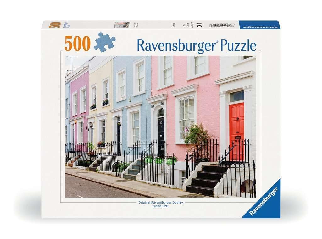 Пазл Ravensburger Цветные городские дома в Лондоне 12000304 500 деталей Лондон, фото №1