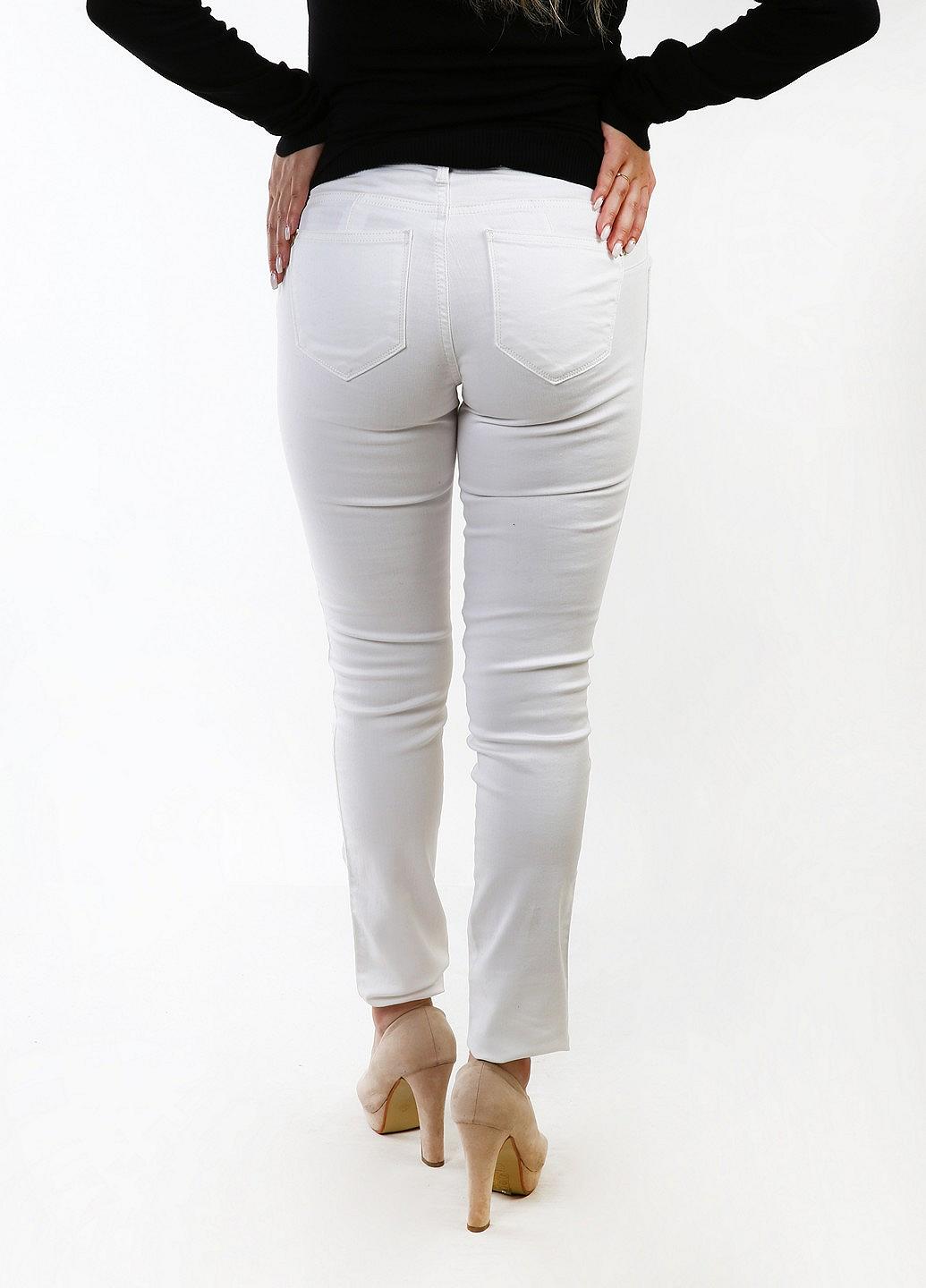 Джинсы GUESS W28 Белый (GDG-w72aj2d2g10-White), фото №4