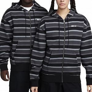Толстовка NIKE SB FULL-ZIP FLEECE SKATE HOODIE OLIVE L, оливковый - Фото 1
