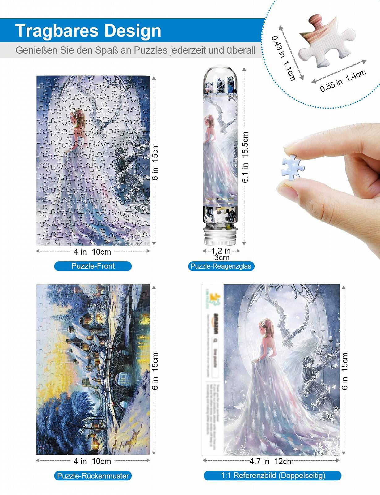 Набір міні-пазлів LinPuzzle 150 елементів 4 шт., фото №3 Набір міні-пазлів LinPuzzle 150 елементів 4 шт., фото №3