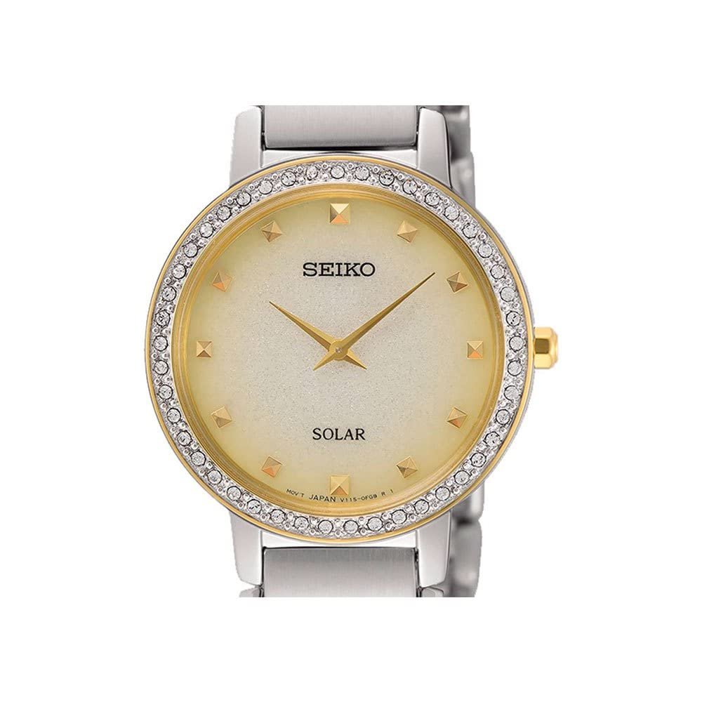 Часы Кварцевые Женские Seiko SUP448P1 Сталь серебристо-золотой, фото №2