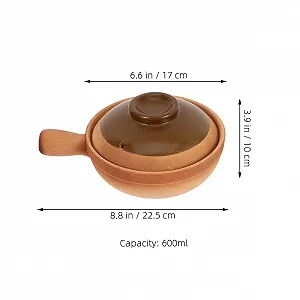 Горшок для приготовления VICASKY традиционный азиатский глиняный synthetic.ua - Фото 1