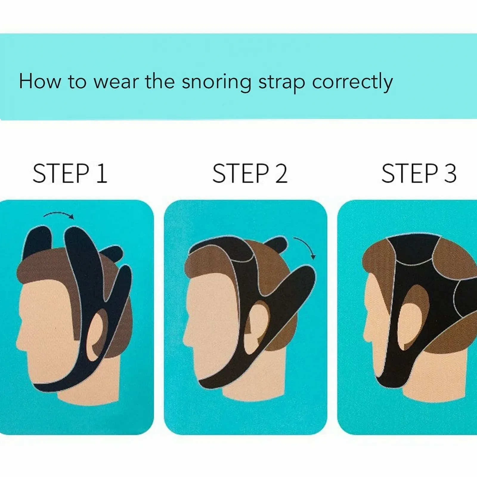 Ремешок на подбородок против храпа Niiyen SBR для мужчин и женщин, фото №4