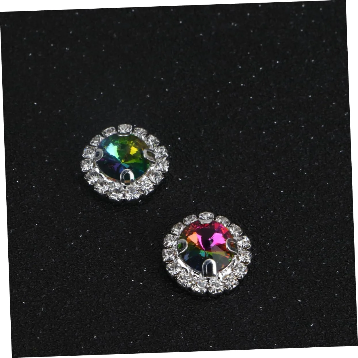 Стрази Tofficu Elegante Craft з плоскою основою, кристали для весільного декору, прикраси столу, 20 штук * 3, фото №7