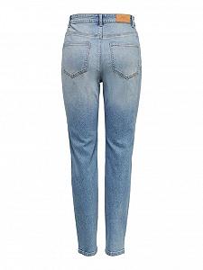 Джинсы ONLY ONLCATWALK HW MOM ANKLE JEANS PIM 15220987 Medium Blue Denim XS synthetic.ua - Фото 1