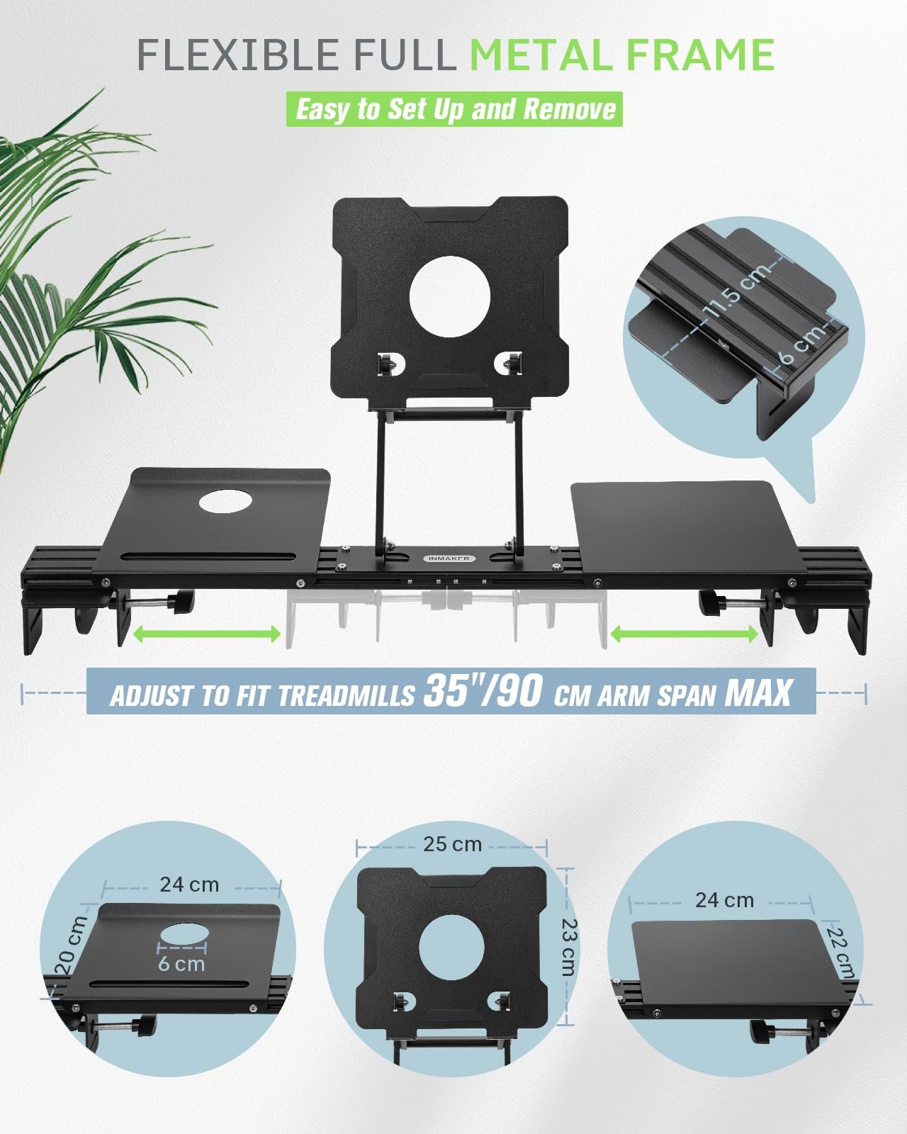 Крепление INMAKER Универсальный для стола, регулируемая высота, ширина., фото №4